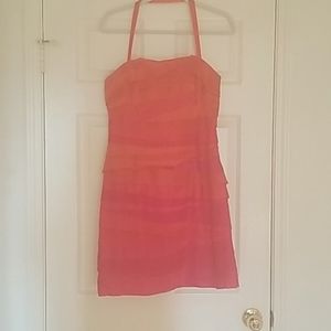 Phoebe Couture Ombre Strapless Dress